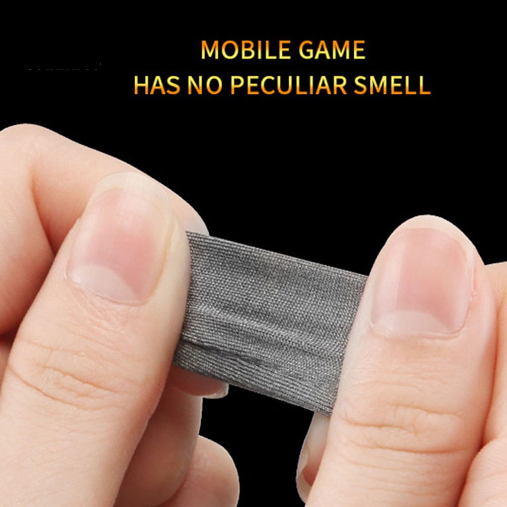 Găng Ngón Tay Chơi Game Thoáng Khí Chống Mồ Hôi Không Trơn Trượt Cho Điện Thoại Cảm Ứng