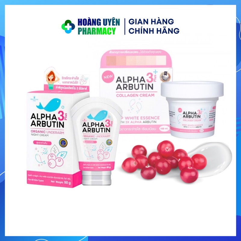 Kem dưỡng trắng Alpha Arbutin 3+ plus
