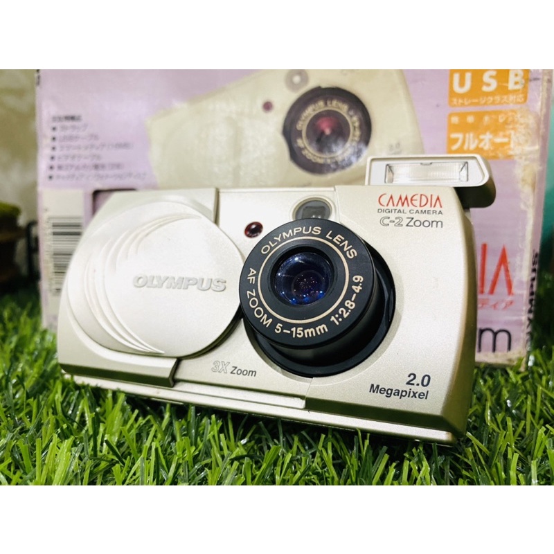 Máy ảnh KTS Vintage Olympus C-2 Zoom . 2.0 megapixel