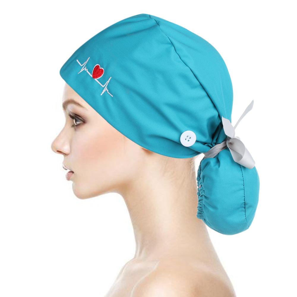 1 Mũ Cotton Cột Tóc Đuôi Ngựa Có Thể Điều Chỉnh Kích Cỡ