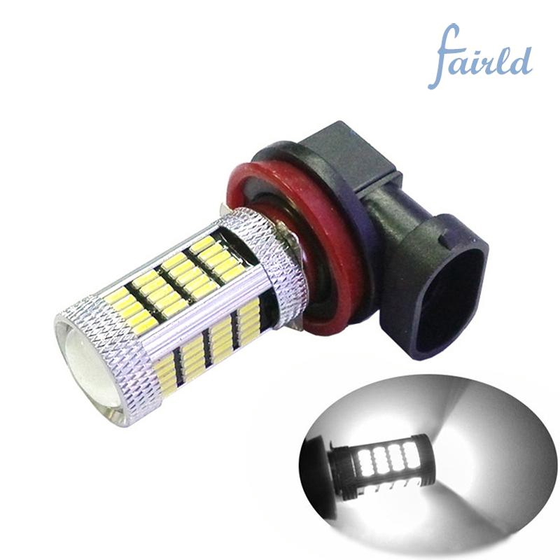 2 Bóng Đèn Led H11 H8 Siêu Sáng 6000k 92smd Cho Xe Hơi