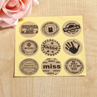 TEM GIẤY KRAFT - TEM CỔ ĐIỂN