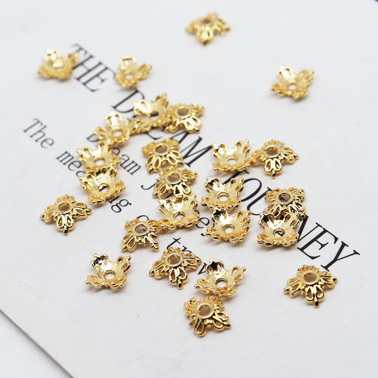 Bộ 50 Giá Đỡ Mạ Vàng 18K Dùng Làm Trang Sức DIY