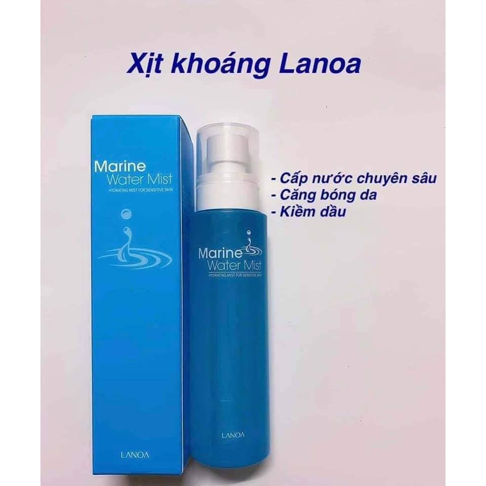 [Có bill] Xịt khoáng căng bóng LANOA MARIN WATER MIST