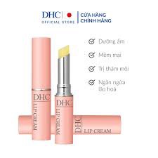 Son Dưỡng Môi DHC Lip Cream Nhật Bản (cam - hồng -đỏ - không màu)