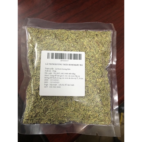 Lá thơm Hương thảo Rosemary 50G