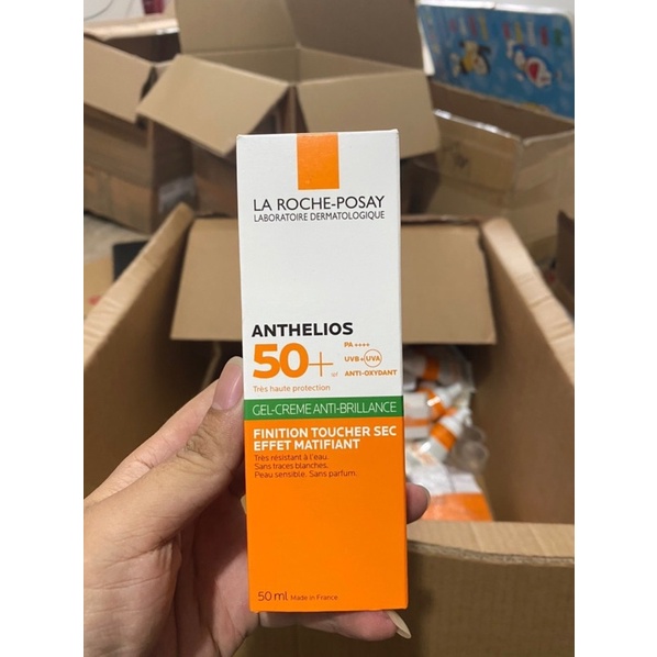 Kem Chống Nắng La Roche Posay Anthelios Gel Cream SPF 50+ PA++++ Cho Da Dầu