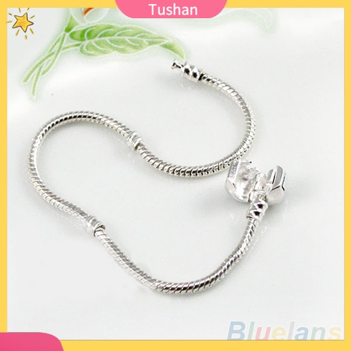 Vòng đeo tay mạ bạc dạng chuỗi rắn độc đáo