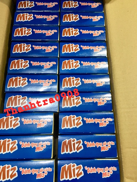Bánh quy socola Miz,6 hộp x 54g