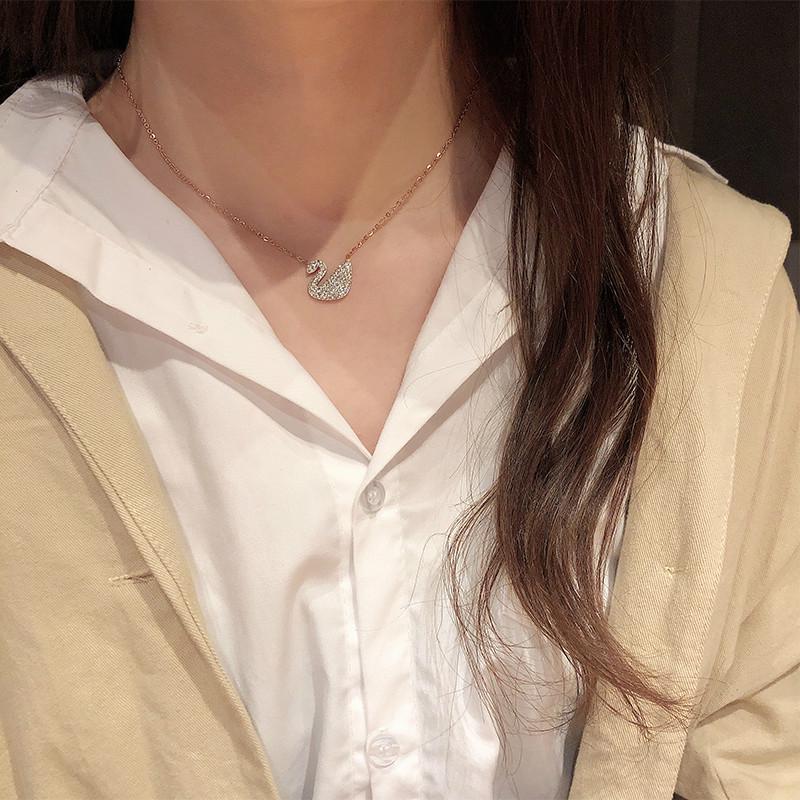 Vòng cổ hạt thiên nga thời trang xinh xắn cho nữ