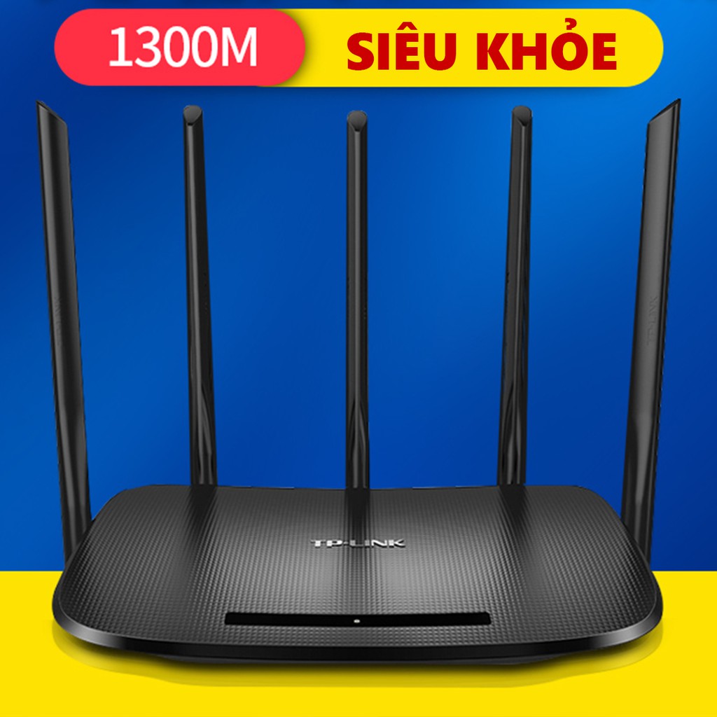Bộ phát wifi TPlink 5 Râu WDR6500 - AC1.350Mbs Siêu Khỏe (bảo hành 24 tháng)