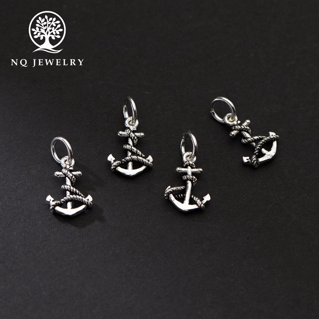 Charm bạc hình mỏ neo treo - NQ Jewelry