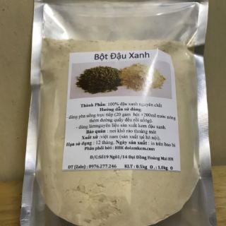 Bột đậu xanh nguyên chất