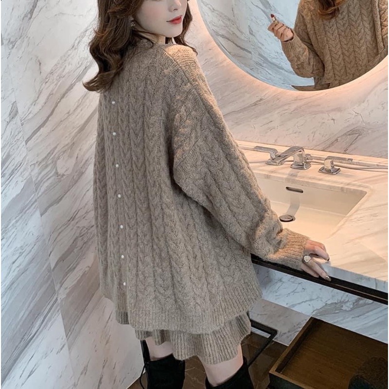 Sét váy len lông cừu