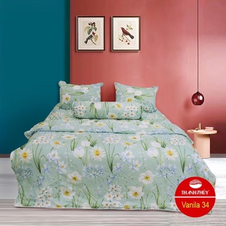 Mền + bộ drap hộp - size 1,6m - m34