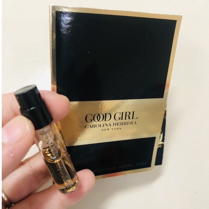 Sample mẫu thử Nước hoa nữ Carolina Herrera Good Girl EDP Supreme Cô nàng Trẻ trung Cá tính Gợi cảm 1.5ml