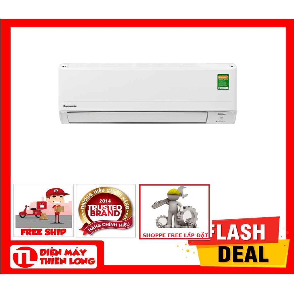 PU12WKHM - MIỄN PHÍ CÔNG LẮP MÁY LÊN - Máy lạnh Panasonic Inverter 1.5 HP CU/CS-PU12WKH-8M