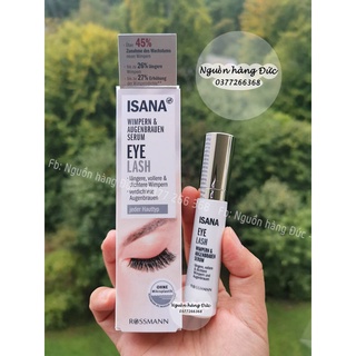 [Mẫu mới nhất] Serum dưỡng mi ISANA Đức cam kết dài, dày mi sau 4 tuần!