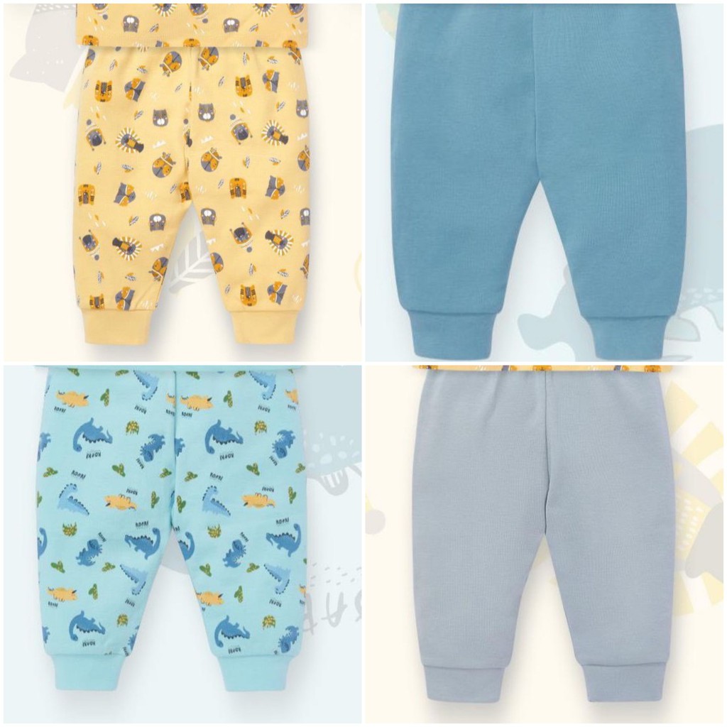 Quần dài đáp đũng Lullaby chất xịn dày đẹp cho bé trai(3y 4y k đáp đũng)
