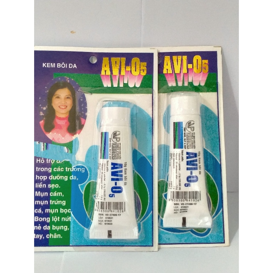 AVI O5 tub 10 g Kem Dưỡng da liền sẹo,chống nứt nẻ