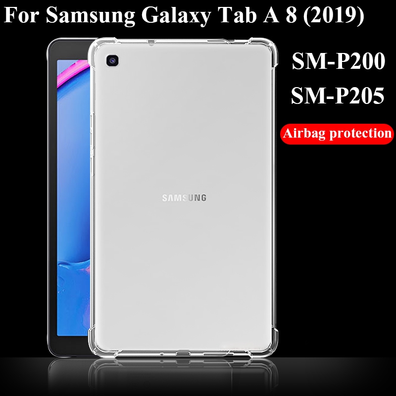 Ốp ipad TPU silicon mềm kèm bút chống sốc cho Samsung Galaxy Tab A 8.0 2019 P200 P205