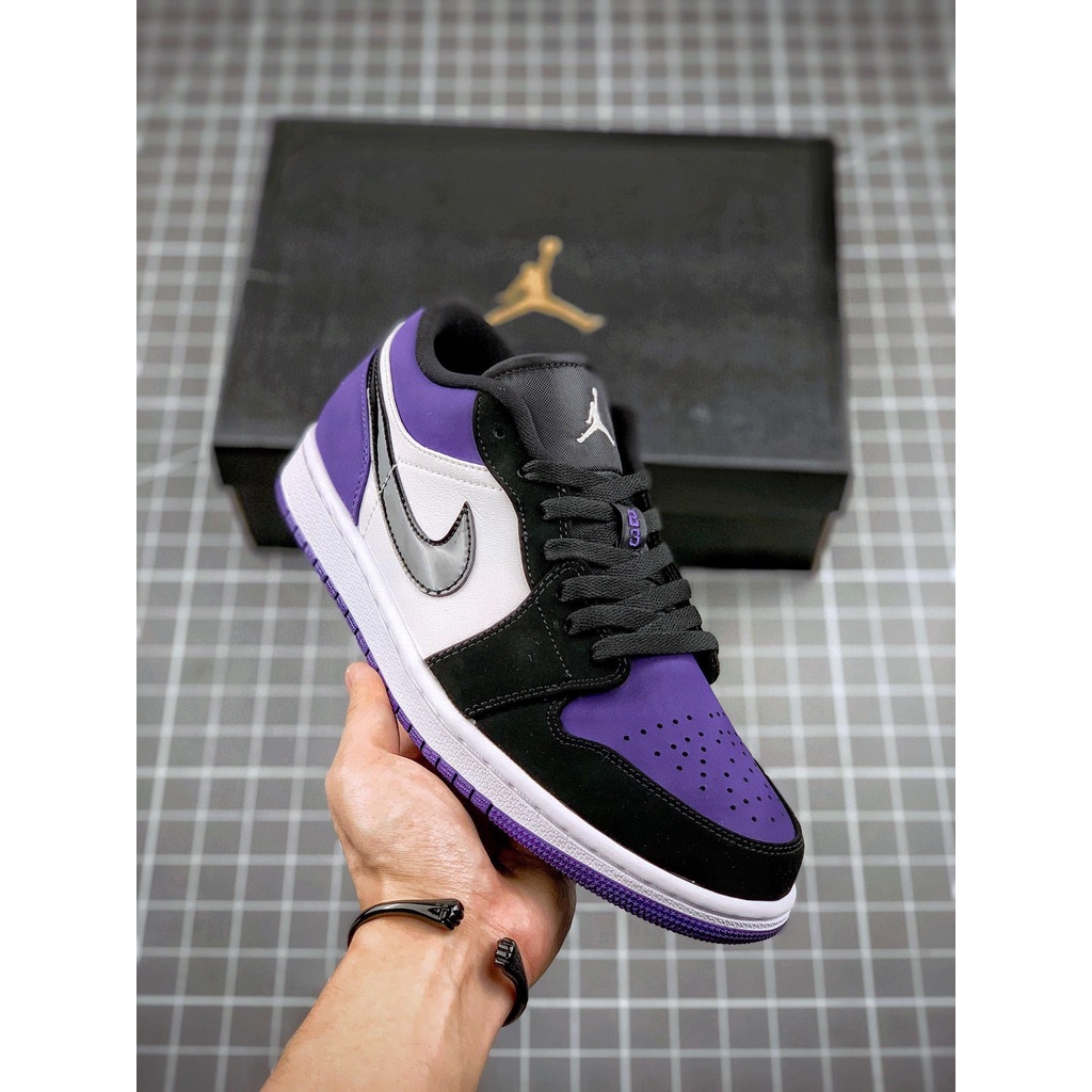 Giày Bata Travis Scott x Air Jordan 1 Cổ Cao / Mid OG 024 ThờI Trang Cho Nam / Nữ