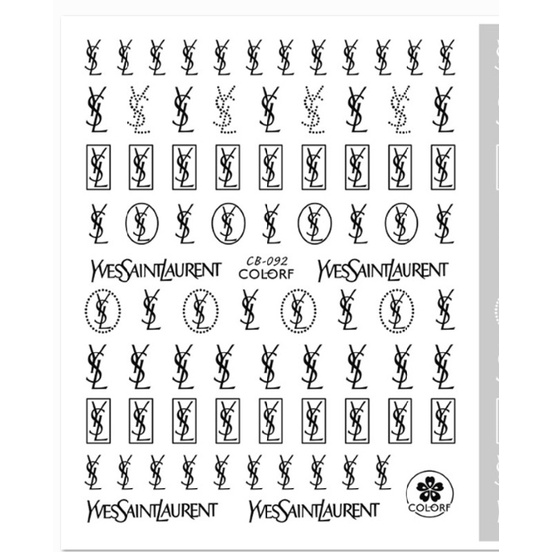 sticker logo mâu mới