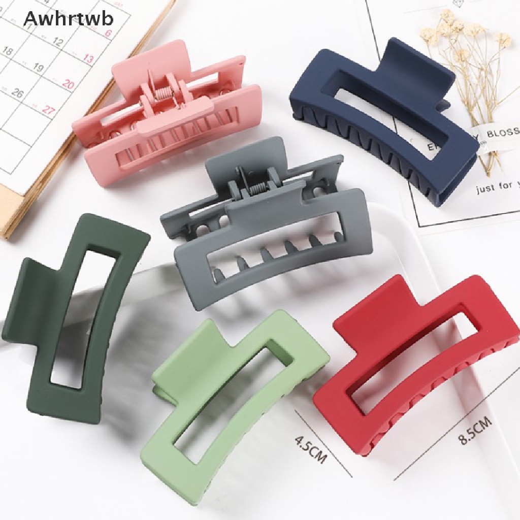 1 Kẹp Tóc Acrylic Thời Trang Cho Nữ Mới