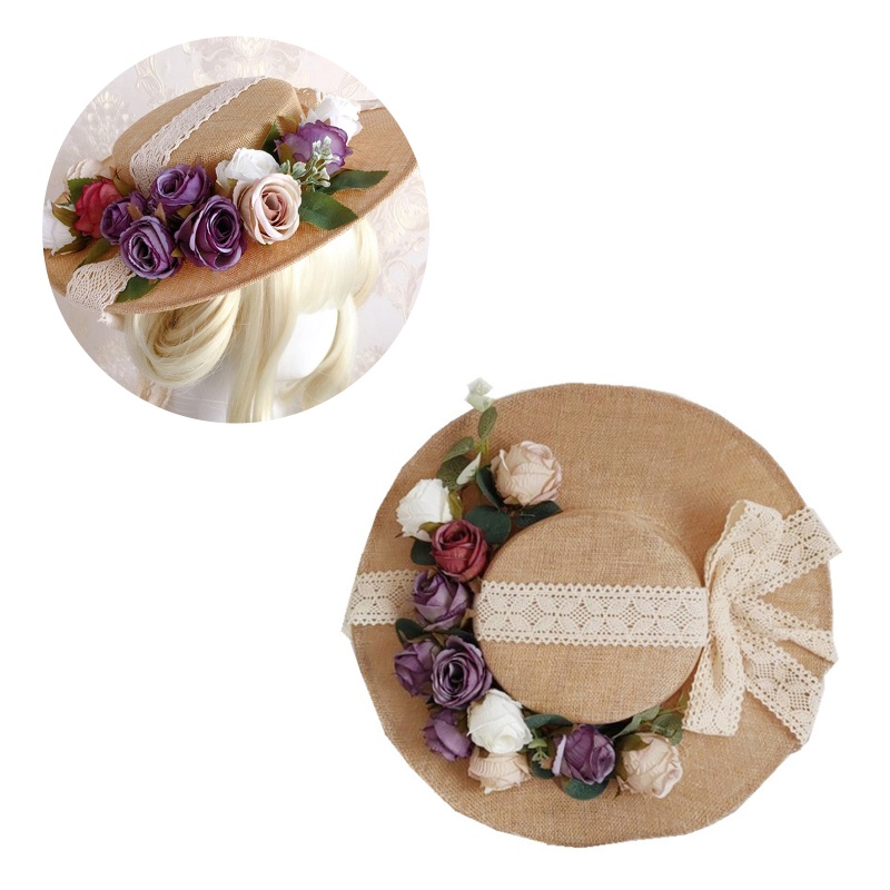 Nón Vành Chống Nắng Phong Cách Lolita Thời Trang Cho Nữ