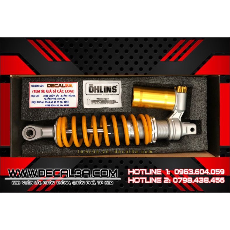 Phuộc Ohlins Dành cho xe Vario Click