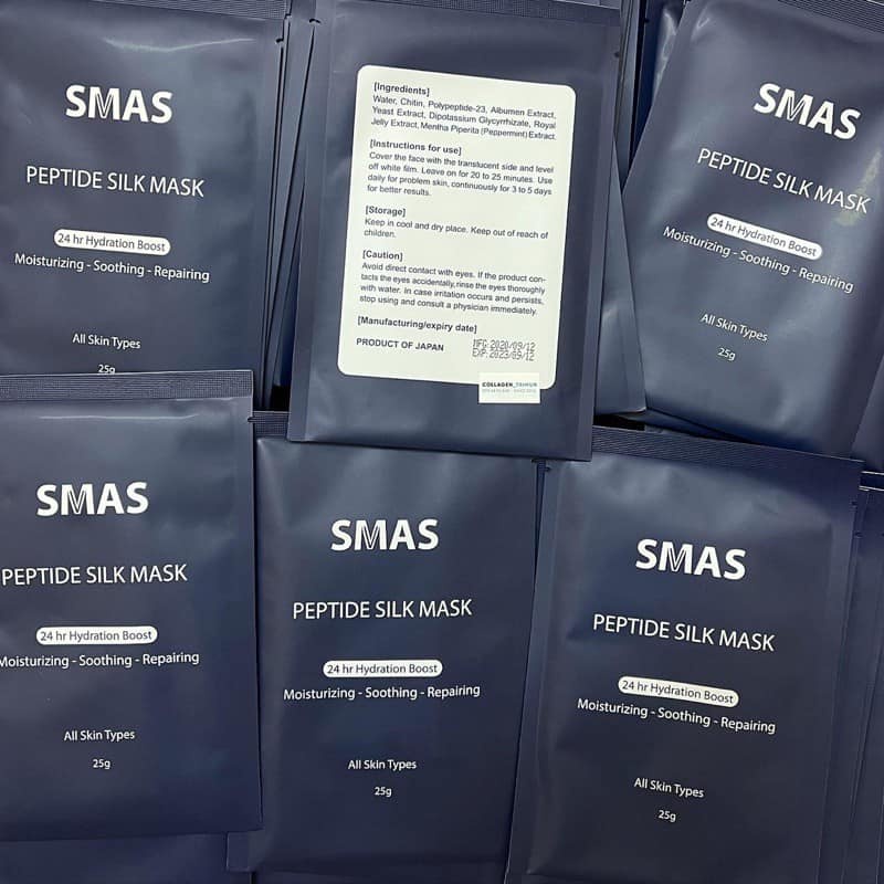 Mặt Nạ Dưỡng Và Phục Hồi Da SMAS Peptide Silk Mask Nhật