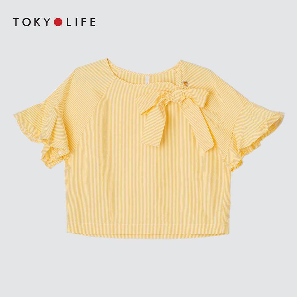Áo sơ mi TOKYOLIFE Nữ tay bèo I933-097E