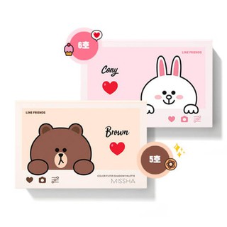 Bảng Phấn Mắt Missha x Line Friends Color Filter Shadow Palette