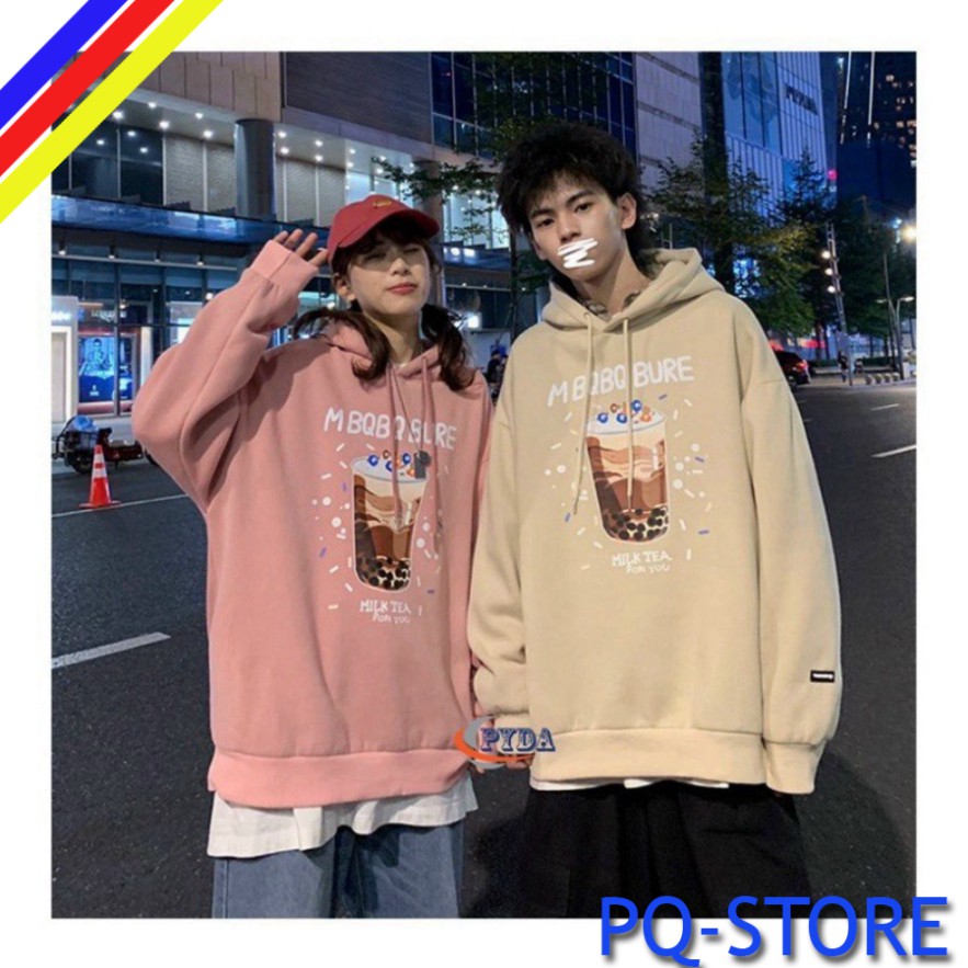 Áo Khoác hoodie Trà sữa