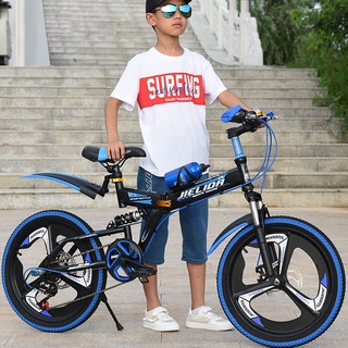 ✶Xe đạp leo núi trẻ em gấp gọn 7 -8-10- 12-15 tuổi xe đạp học sinh nam nữ, xe đạp trẻ em lớn tuổi