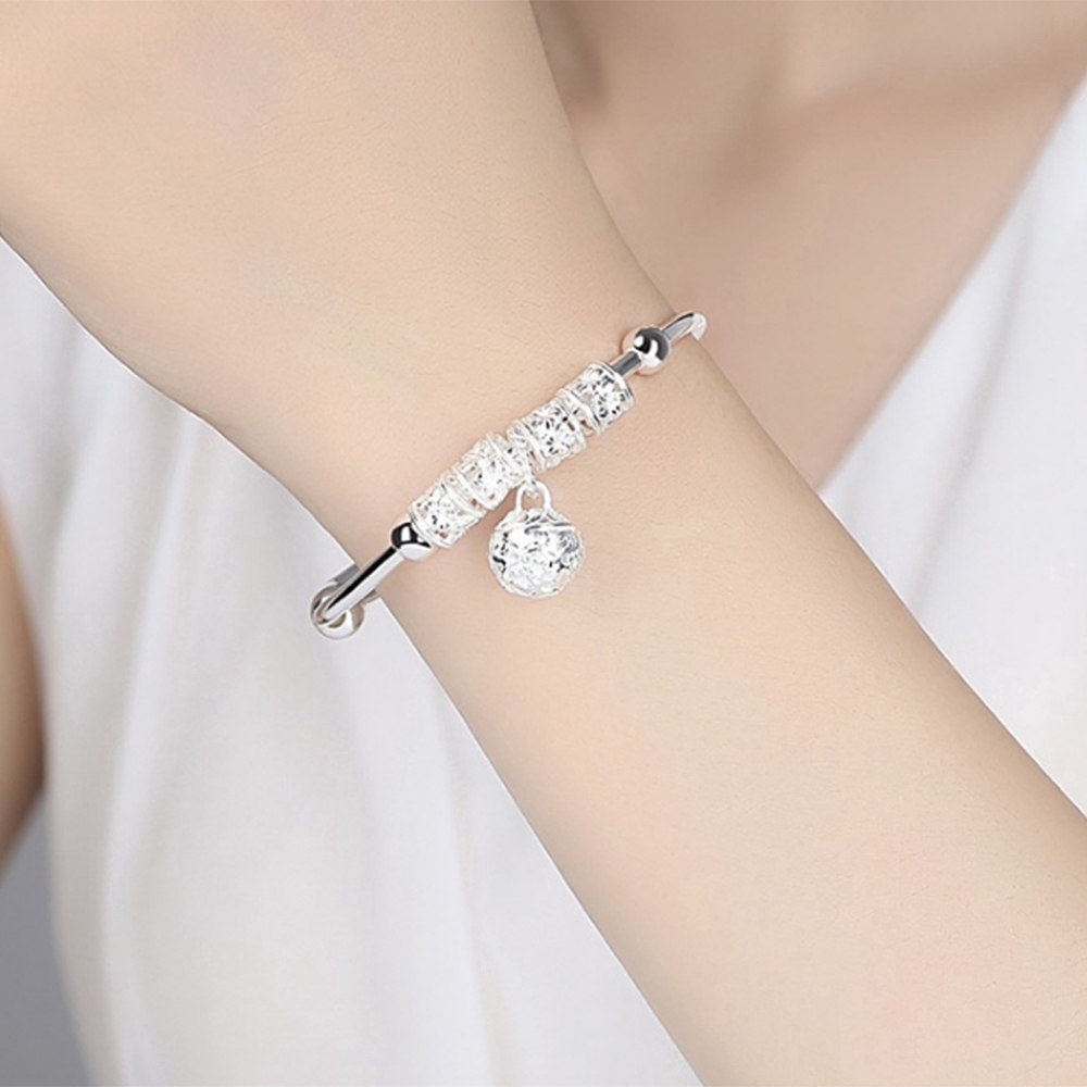 Vòng đeo tay xâu hạt châu may mắn phong cách cổ điển dành cho nữ