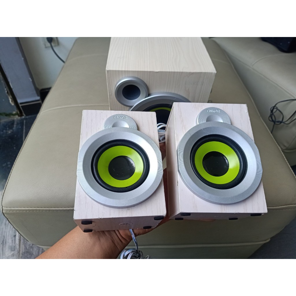 Loa vi tính Enkor E300 Plus - 2.1 - Hàng Trưng Bày