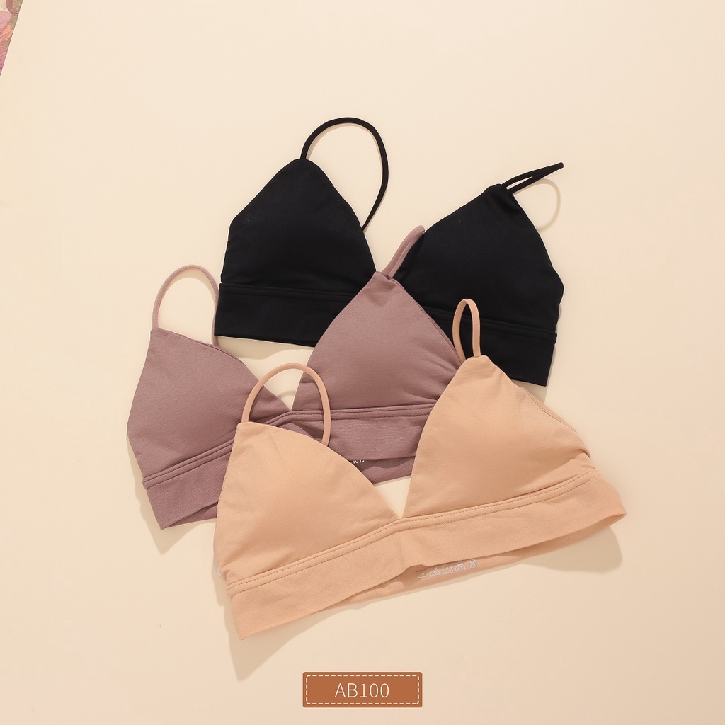 Áo ngực bralette mút mỏng Just bra chất liệu thoáng mát, thoải mái AB100 | BigBuy360 - bigbuy360.vn