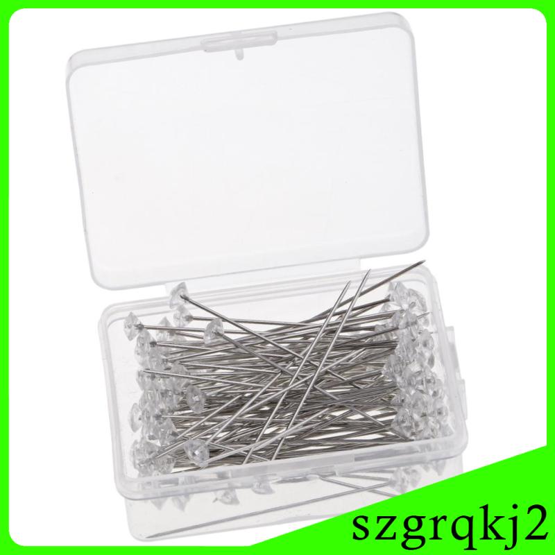 Set 200 Ghim Kim Cương Giả Cho Trang Trí Bó Hoa Cưới