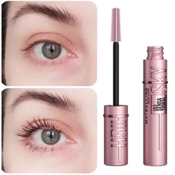 Chuốt Mi Lash Sensational Maybelline Sky High Waterproof
