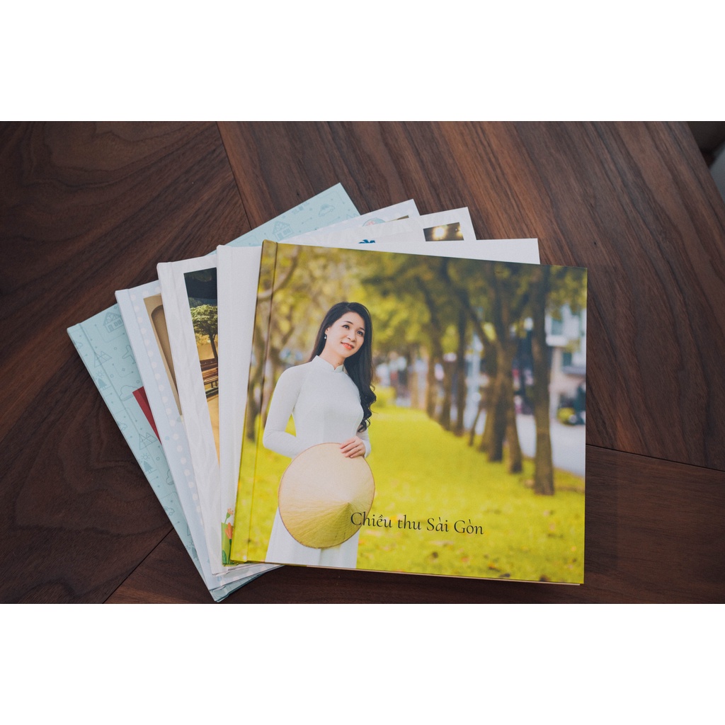 In sách ảnh theo yêu cầu bìa cứng 20 trang 20 x 20cm - In HD trên app NIZI