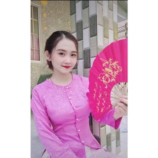 ÁO BÀ BA GẤM ĐÔNG HƯNG ( CÓ KÈM QUẦN )