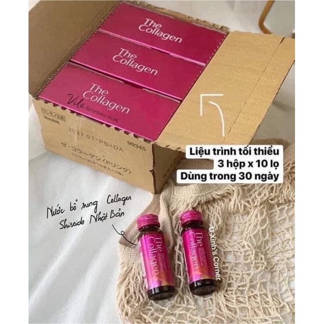 The Collagen Shiseido dạng nước uống Nhật Bản  Nhật Bản