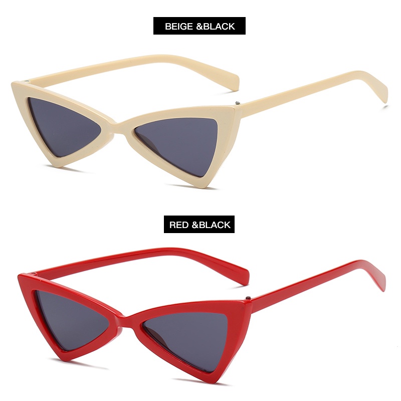 Kính mát gọng tam giác ngược thời trang Hàn Quốc dành cho nữ