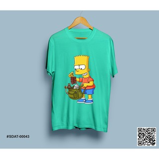 Áo Thun - Gia Đình Simpson - Bart Simpson Cao Cấp