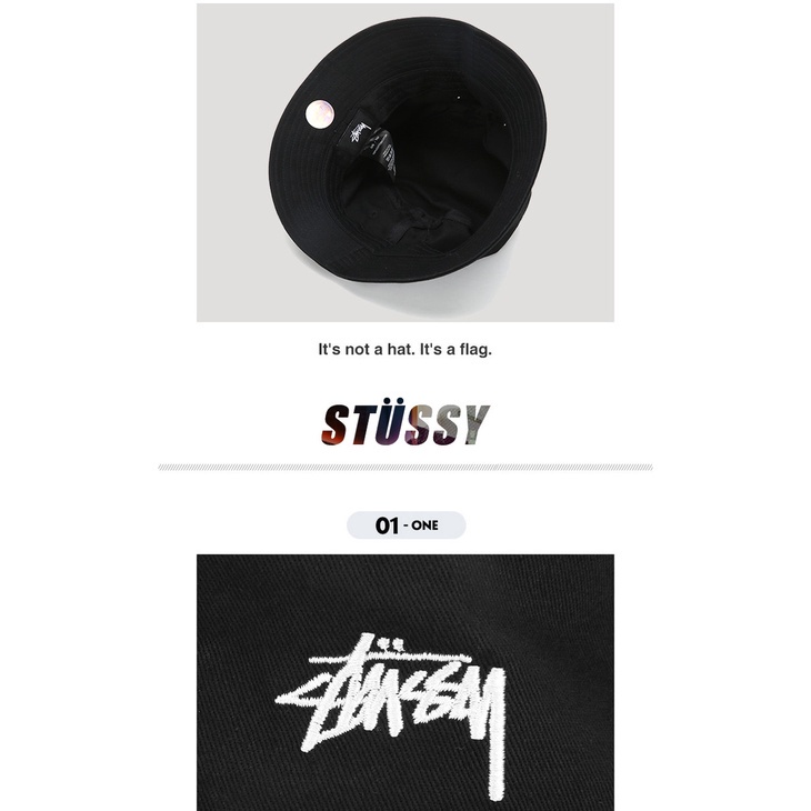 Mũ Bucket Thêu LOGO Stussy Hàng Có Sẵn Cho Cặp Đôi Nam Và Nữ