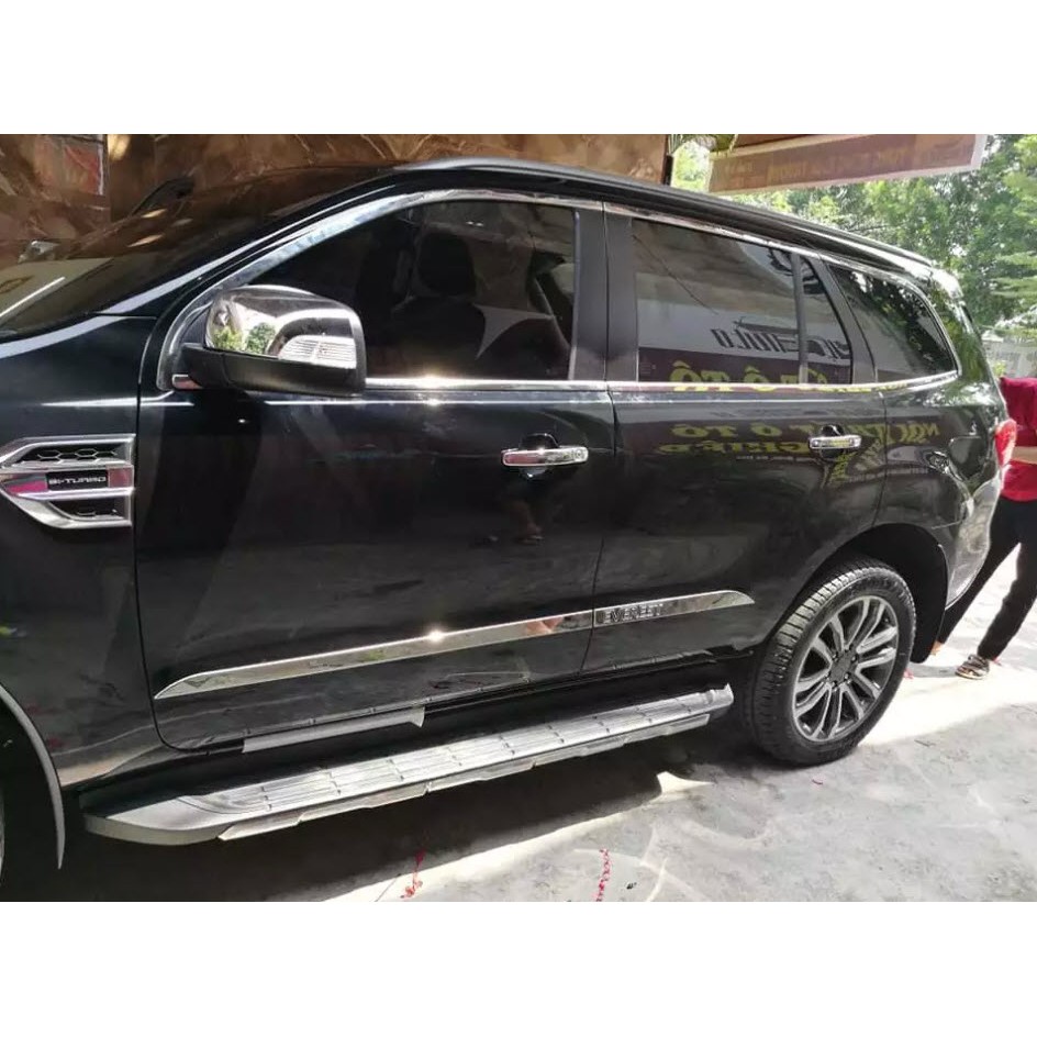 Nẹp sườn hông xe Ford Everest 2016, 2017, 2018, 2019, 2020, 2021