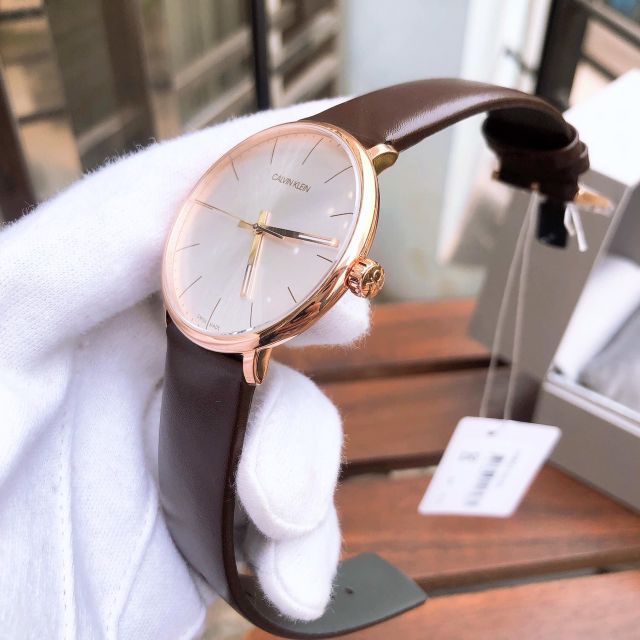 Đồng hồ nam Calvin Klein K8M216G6 - Máy Thụy Sĩ - Dây da chính hãng xách tay | BigBuy360 - bigbuy360.vn
