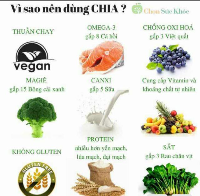 Hạt chia hữu cơ Úc (Black bag chia)