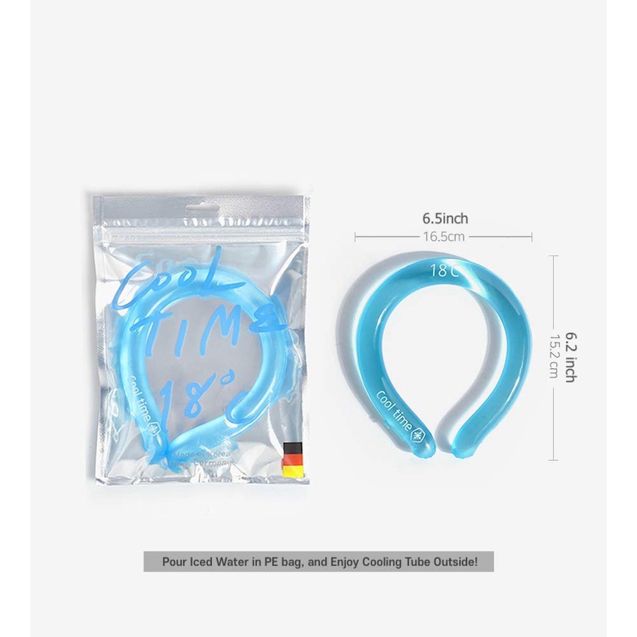 🆕 Vòng đeo cổ giải nhiệt mùa hè COOLTIME Wearable Cooling Neck Wraps for Summer Heat